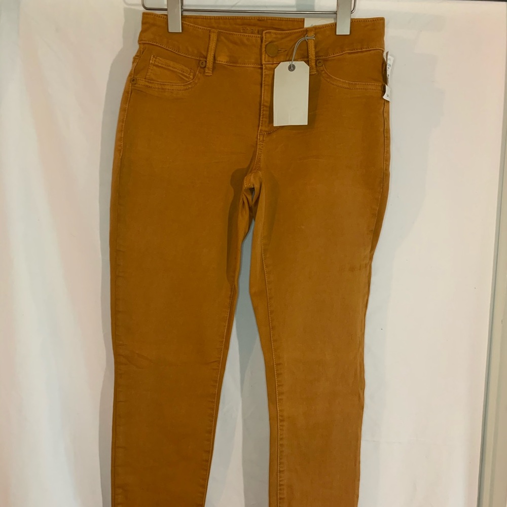 Maurices jegging Orange size small reg Denim flex